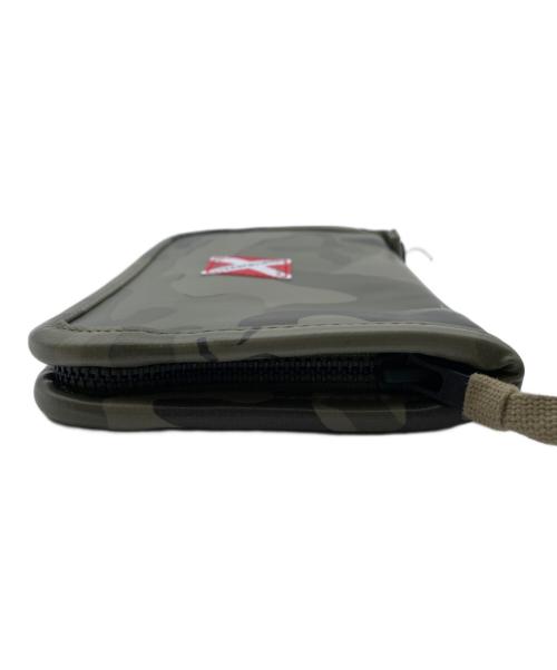 LUGGAGE LABEL（ラゲッジ レーベル）LUGGAGE LABEL (ラゲッジ レーベル) SOPHNET. (ソフネット) カモ柄長財布 グリーンの古着・服飾アイテム