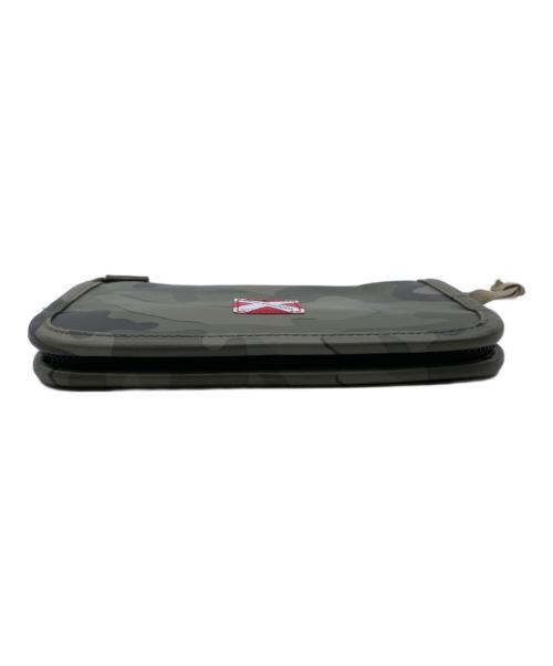 LUGGAGE LABEL（ラゲッジ レーベル）LUGGAGE LABEL (ラゲッジ レーベル) SOPHNET. (ソフネット) カモ柄長財布 グリーンの古着・服飾アイテム