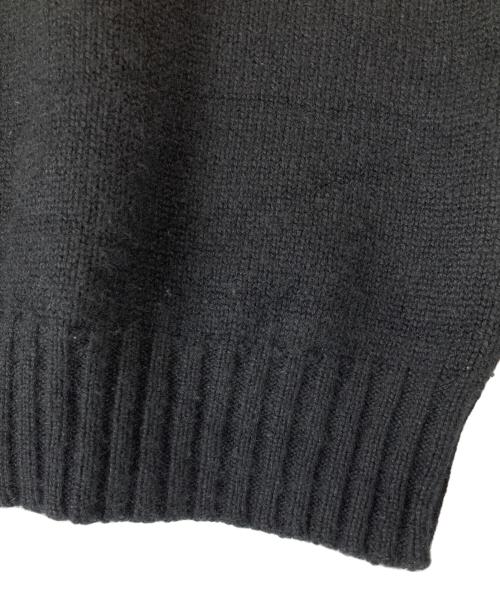 VALENTINO（ヴァレンティノ）VALENTINO (ヴァレンティノ) カシミヤスタッズニット ブラック サイズ:XSの古着・服飾アイテム