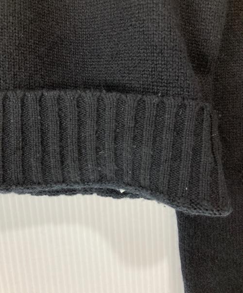 VALENTINO（ヴァレンティノ）VALENTINO (ヴァレンティノ) カシミヤスタッズニット ブラック サイズ:XSの古着・服飾アイテム