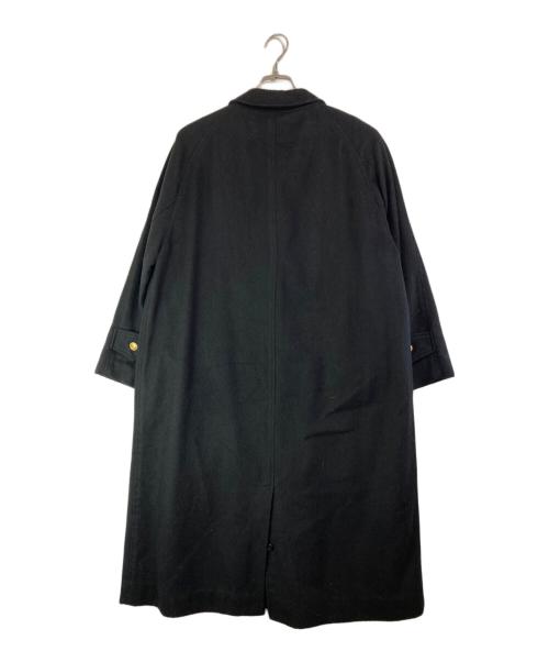I.S. ISSEY MIYAKE（イッセイ ミヤケ）I.S. ISSEY MIYAKE (イッセイ ミヤケ) 金釦ウール混ステンカラーコート ブラック サイズ:SIZE 9の古着・服飾アイテム