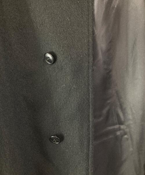 I.S. ISSEY MIYAKE（イッセイ ミヤケ）I.S. ISSEY MIYAKE (イッセイ ミヤケ) 金釦ウール混ステンカラーコート ブラック サイズ:SIZE 9の古着・服飾アイテム
