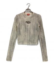 DIESEL（ディーゼル）の古着「リブニット」｜アイボリー