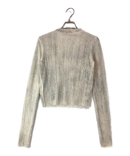DIESEL（ディーゼル）DIESEL (ディーゼル) リブニット アイボリー サイズ:Sの古着・服飾アイテム