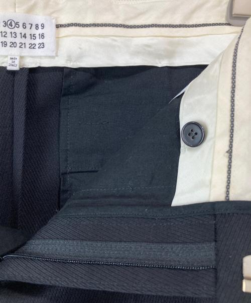 Maison Margiela 4（メゾンマルジェラ 4）Maison Margiela 4 (メゾンマルジェラ 4) 17AW スラックス ブラック サイズ:40の古着・服飾アイテム