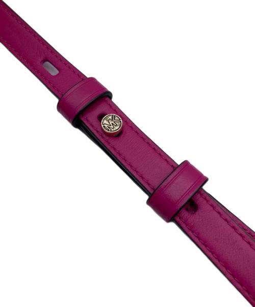MICHAEL KORS（マイケルコース）MICHAEL KORS (マイケルコース) WILLAプリーツコンバーチブルグラブトート ピンクの古着・服飾アイテム
