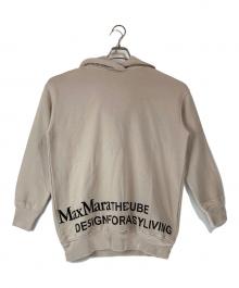 'S Max Mara（エスマックスマーラ）の古着「FELPAプルオーバーパーカー」｜ベージュ