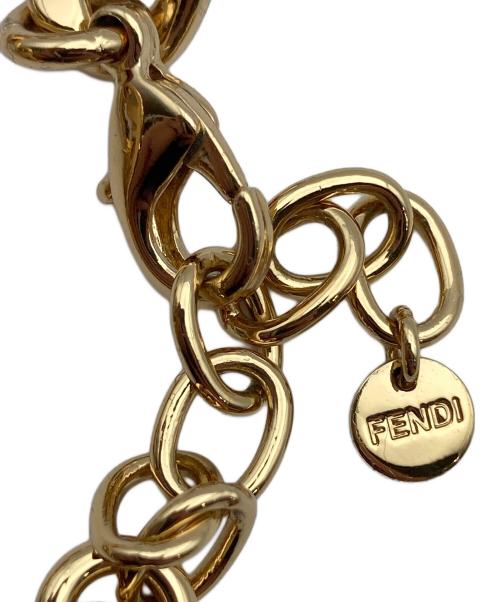 FENDI（フェンディ）FENDI (フェンディ) FFチェーンブレスレット ゴールド サイズ:21㎝の古着・服飾アイテム