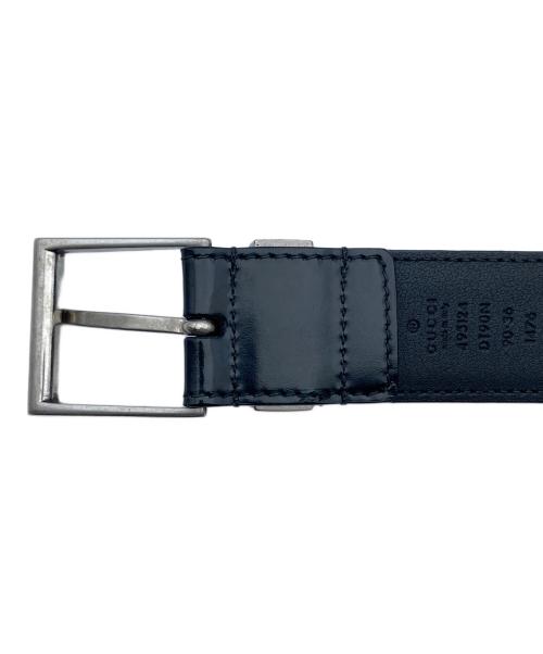 GUCCI（グッチ）GUCCI (グッチ) キャットベルト ブラック サイズ:90×36の古着・服飾アイテム