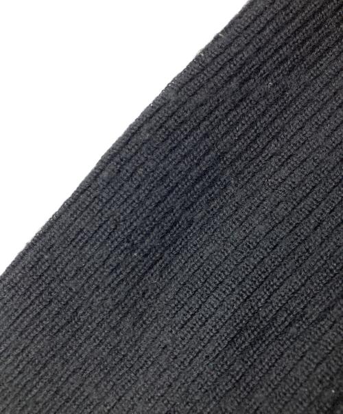 Jean Paul Gaultier homme（ジャンポールゴルチェオム）Jean Paul Gaultier homme (ジャンポールゴルチェオム) 総柄タートルネックニット ブラック サイズ:48の古着・服飾アイテム