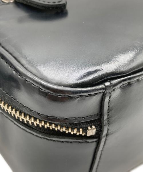 JUNYA WATANABE（ジュンヤワタナベ）JUNYA WATANABE (ジュンヤワタナベ) カウレザー2WAYバッグ ブラックの古着・服飾アイテム