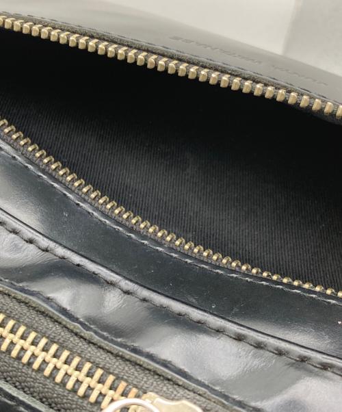 JUNYA WATANABE（ジュンヤワタナベ）JUNYA WATANABE (ジュンヤワタナベ) カウレザー2WAYバッグ ブラックの古着・服飾アイテム
