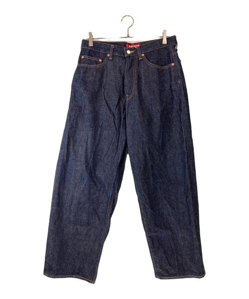 SUPREME（シュプリーム）Supreme (シュプリーム) Rigid Baggy Selvedge Jean/リジットバギーセルビッジジーンズ インディゴ サイズ: 30 (W82CM 股上38CM 股下67CM)の古着・服飾アイテム