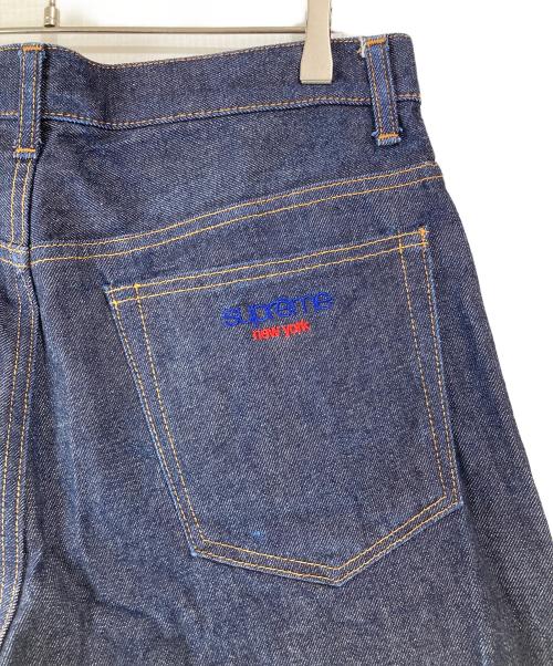 SUPREME（シュプリーム）Supreme (シュプリーム) Rigid Baggy Selvedge Jean/リジットバギーセルビッジジーンズ インディゴ サイズ: 30 (W82CM 股上38CM 股下67CM)の古着・服飾アイテム