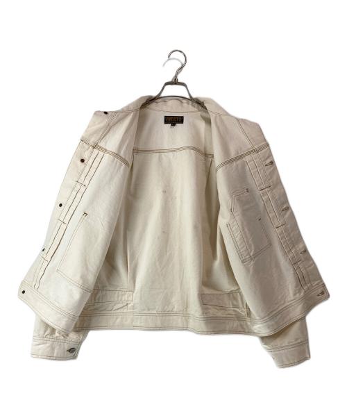 freewheelers（フリーホイーラーズ）FREEWHEELERS (フリーホイーラーズ) GLAZIER WORK JACKET アイボリー サイズ:SIZE 42の古着・服飾アイテム