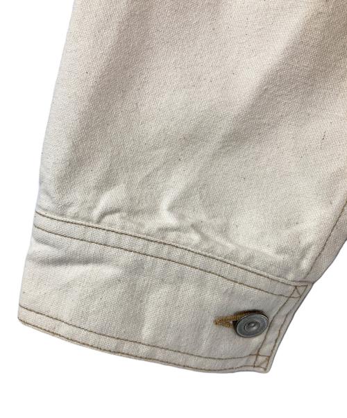 freewheelers（フリーホイーラーズ）FREEWHEELERS (フリーホイーラーズ) GLAZIER WORK JACKET アイボリー サイズ:SIZE 42の古着・服飾アイテム