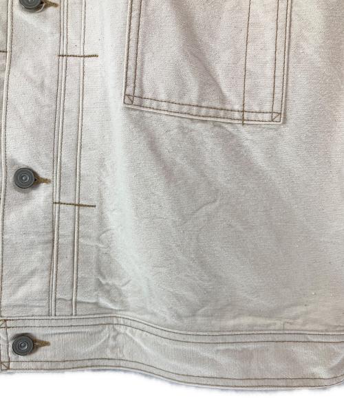 freewheelers（フリーホイーラーズ）FREEWHEELERS (フリーホイーラーズ) GLAZIER WORK JACKET アイボリー サイズ:SIZE 42の古着・服飾アイテム