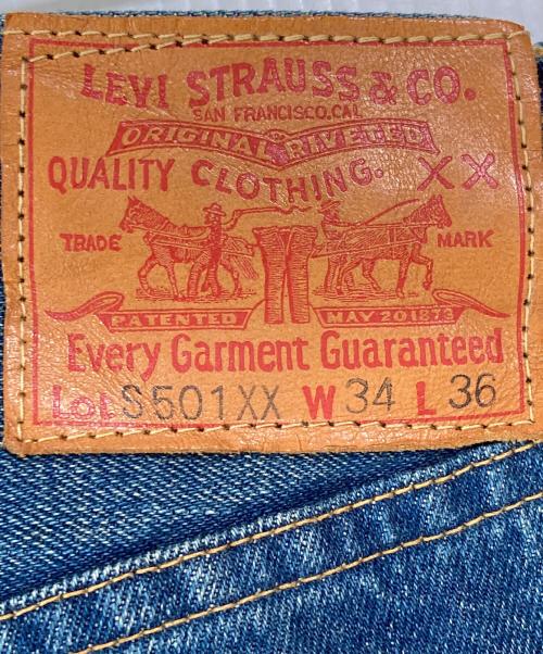LEVI'S（リーバイス）LEVI'S (リーバイス) 復刻S501XXデニムパンツ インディゴ サイズ:W34×L36の古着・服飾アイテム