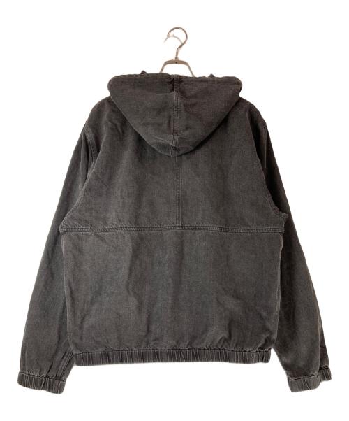 stussy（ステューシー）stussy (ステューシー) DENIM WORK JACKET/デニムワークジャケット ブラック サイズ:XLの古着・服飾アイテム