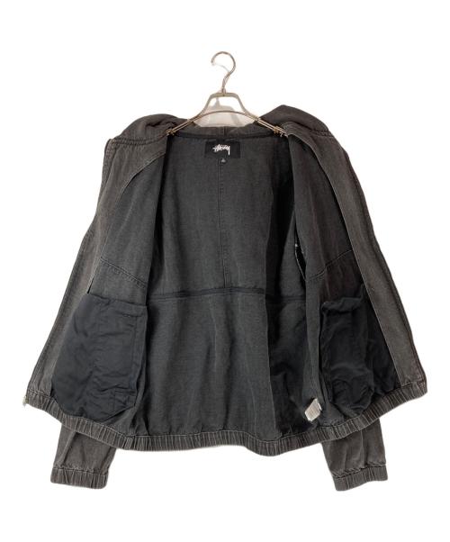 stussy（ステューシー）stussy (ステューシー) DENIM WORK JACKET/デニムワークジャケット ブラック サイズ:XLの古着・服飾アイテム