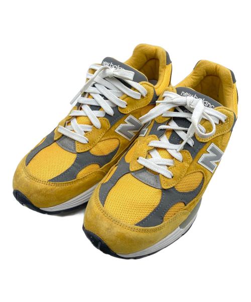 NEW BALANCE（ニューバランス）NEW BALANCE (ニューバランス) ローカットスニーカー/992 Yellow Grey イエロー サイズ:28cmの古着・服飾アイテム