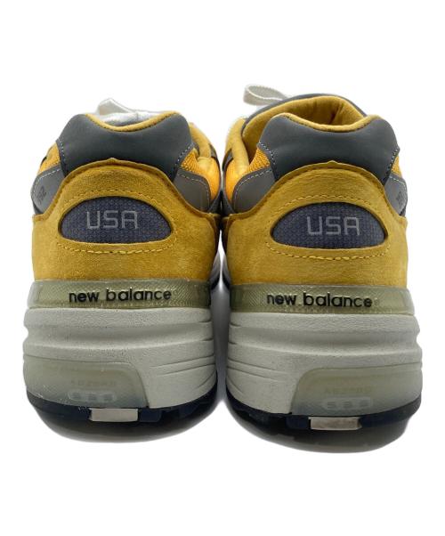 NEW BALANCE（ニューバランス）NEW BALANCE (ニューバランス) ローカットスニーカー/992 Yellow Grey イエロー サイズ:28cmの古着・服飾アイテム