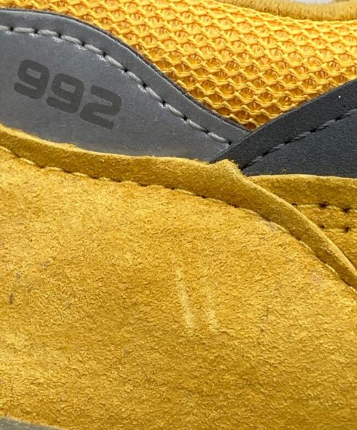 NEW BALANCE（ニューバランス）NEW BALANCE (ニューバランス) ローカットスニーカー/992 Yellow Grey イエロー サイズ:28cmの古着・服飾アイテム