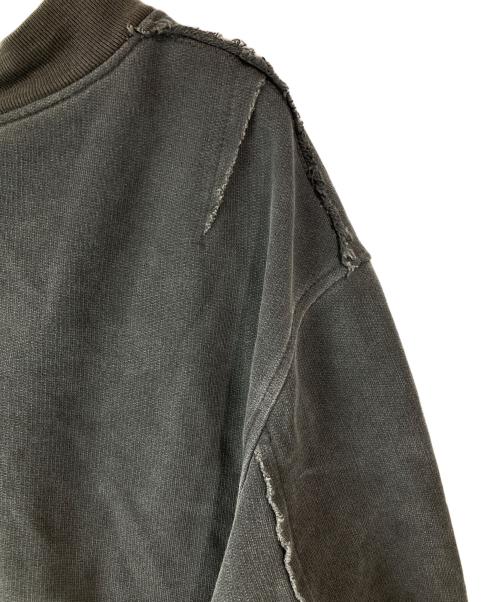 UNDERCOVERISM（アンダーカバーイズム）UNDERCOVERISM (アンダーカバーイズム) 裁断加工スウェットブルゾン ブラック サイズ:Mの古着・服飾アイテム