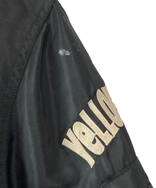 YELLO CORN（イエローコーン）YELLO CORN (イエローコーン) MA-1 フライトジャケット ブラック サイズ:Lの古着・服飾アイテム