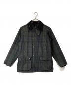 Barbourバブアー）の古着「SL BEDALE BLACKWATCH」｜ネイビー