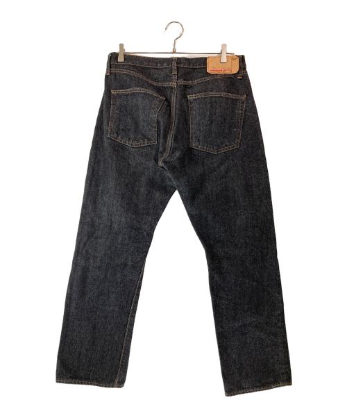 RESOLUTE（リゾルト）RESOLUTE (リゾルト) GB710セルビッジブラックデニムパンツ ブラック サイズ:W34L29の古着・服飾アイテム