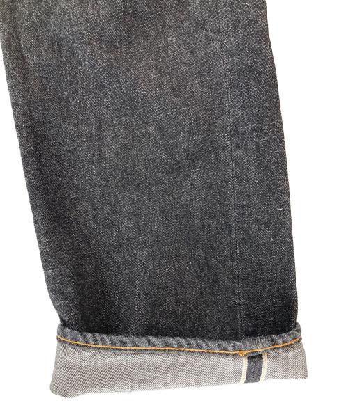 RESOLUTE（リゾルト）RESOLUTE (リゾルト) GB710セルビッジブラックデニムパンツ ブラック サイズ:W34L29の古着・服飾アイテム