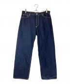 penneys FOREMOSTペニーズ フォアモスト）の古着「BACK STRAP 40S 5POCKET PANT ONE WASH」｜インディゴ