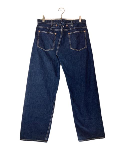 penneys FOREMOST（ペニーズ フォアモスト）PENNEYS FOREMOST (ペニーズ フォアモスト) BACK STRAP 40S 5POCKET PANT ONE WASH インディゴ サイズ:34の古着・服飾アイテム