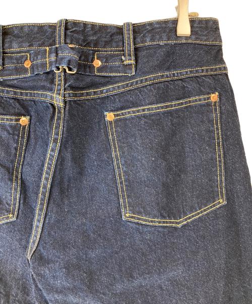 penneys FOREMOST（ペニーズ フォアモスト）PENNEYS FOREMOST (ペニーズ フォアモスト) BACK STRAP 40S 5POCKET PANT ONE WASH インディゴ サイズ:34の古着・服飾アイテム