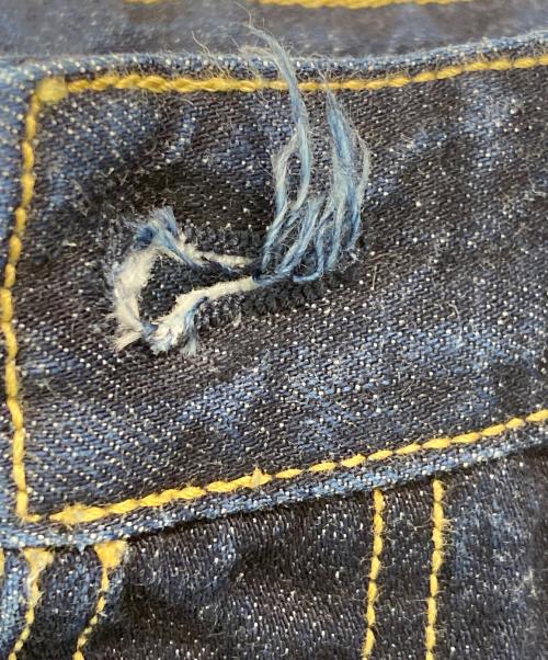 penneys FOREMOST（ペニーズ フォアモスト）PENNEYS FOREMOST (ペニーズ フォアモスト) BACK STRAP 40S 5POCKET PANT ONE WASH インディゴ サイズ:34の古着・服飾アイテム