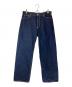 PENNEYS FOREMOST（ペニーズ フォアモスト）の古着「BACK STRAP 40S 5POCKET PANT ONE WASH」｜インディゴ
