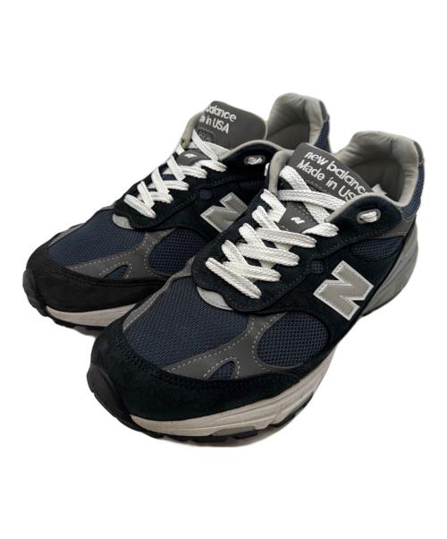 NEW BALANCE（ニューバランス）NEW BALANCE (ニューバランス) MADE in USA 993/ローカットスニーカー ネイビー サイズ:27.5cmの古着・服飾アイテム