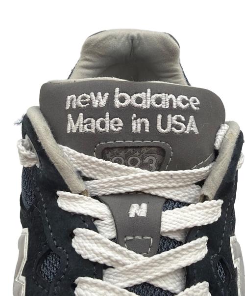 NEW BALANCE（ニューバランス）NEW BALANCE (ニューバランス) MADE in USA 993/ローカットスニーカー ネイビー サイズ:27.5cmの古着・服飾アイテム