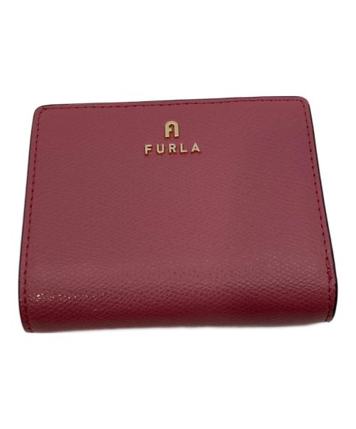 FURLA（フルラ）FURLA (フルラ) スモール カメリア コンパクト財布 ピンクの古着・服飾アイテム