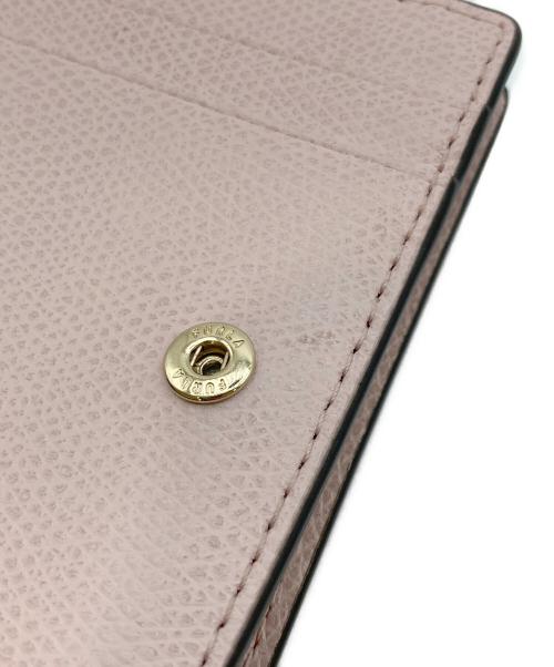 FURLA（フルラ）FURLA (フルラ) スモール カメリア コンパクト財布 ピンクの古着・服飾アイテム