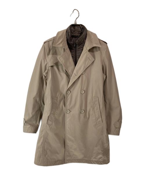 HERNO（ヘルノ）HERNO (ヘルノ) 2wayライナー トレンチコート ベージュ サイズ:SIZE 46の古着・服飾アイテム