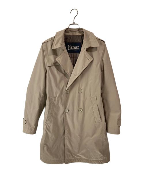 HERNO（ヘルノ）HERNO (ヘルノ) 2wayライナー トレンチコート ベージュ サイズ:SIZE 46の古着・服飾アイテム