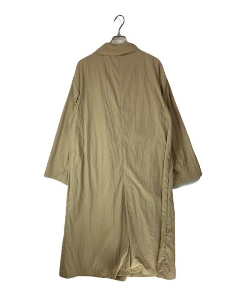 Lisiere（リジェール）Lisiere (リジェール) ECOTTONY NYLON TRENCH COA ベージュ サイズ:FREEの古着・服飾アイテム