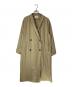 Lisiere（リジェール）の古着「ECOTTONY NYLON TRENCH COA」｜ベージュ