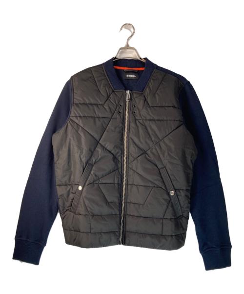 DIESEL（ディーゼル）DIESEL (ディーゼル) ジップアップジャケット ネイビー サイズ:Lの古着・服飾アイテム