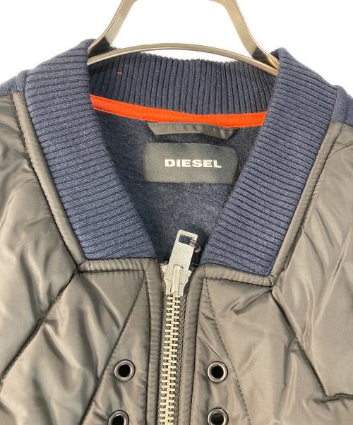DIESEL（ディーゼル）DIESEL (ディーゼル) ジップアップジャケット ネイビー サイズ:Lの古着・服飾アイテム