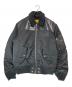 DIESEL（ディーゼル）の古着「MA-1 W-FEDOVIK GIACCA ブルゾンジャケット」｜ブラック