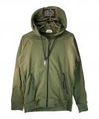 DIESELディーゼル）の古着「S-IVAN SWEAT-SHIRT」｜カーキ