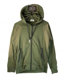 DIESEL（ディーゼル）の古着「S-IVAN SWEAT-SHIRT」｜カーキ